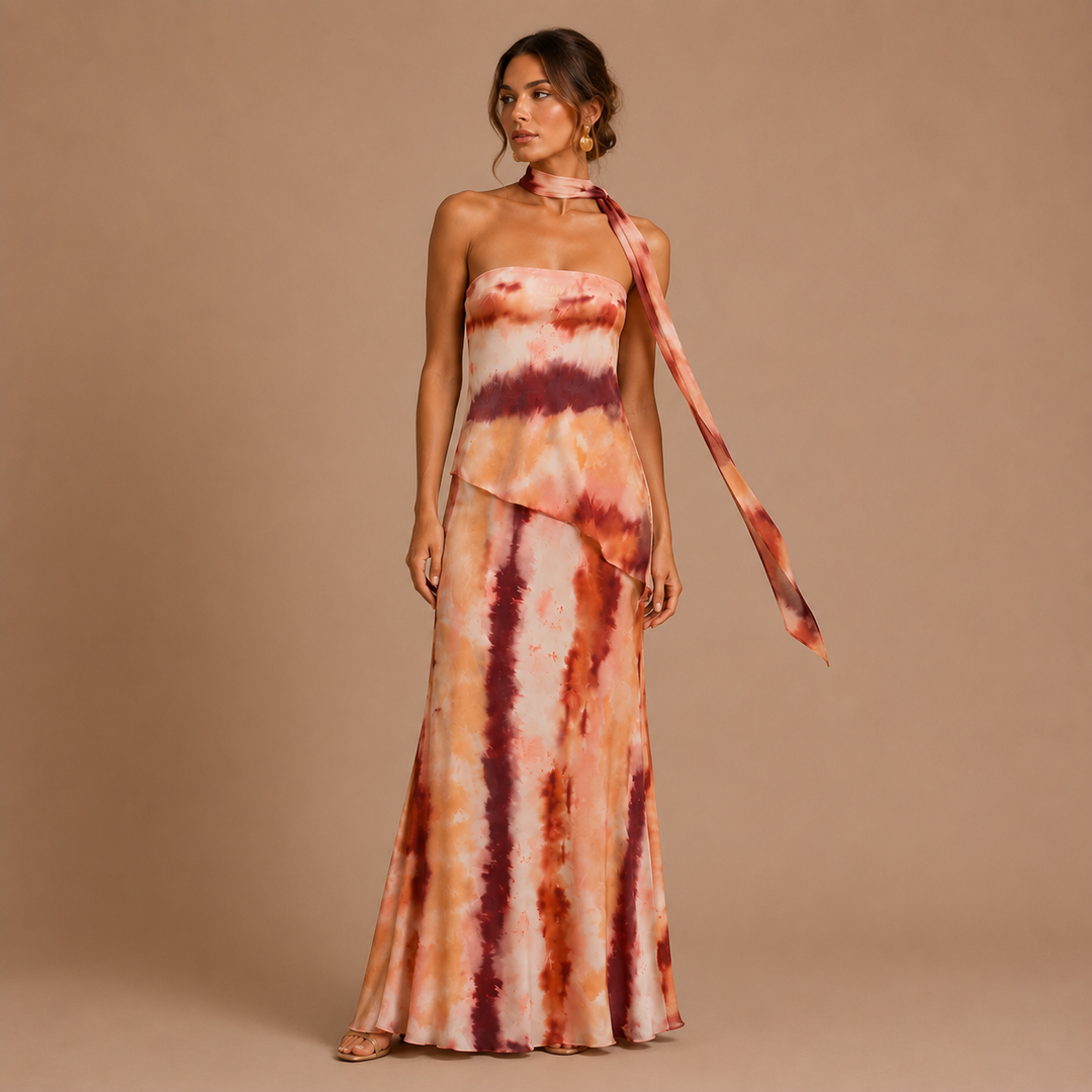 Cacela - Μακρύ Φόρεμα Strapless Tomara Que Caia